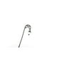 thumbnail image 5 of Yuarrent Modelo de lámpara de vía férrea, musgo, micropaisaje, LED para exteriores, poste de luz de Metal, patios, luz de pista, artesanías, Artesanía Negro (blanco cálido) Yuarrent HA066593-02, 5 of 6