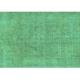 thumbnail image 1 of Ahgly Company Indoor Rectangle Abstract Turquoise Blue Modern Area Rugs, 5' x 8', 1 of 4