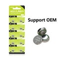 thumbnail image 4 of BQBQERT 10Pcs SR621SW Watch Batteries AG1 Button Cell Battery 1.55V LR621 LR60 SR60 Alkaline Coin Battery Replacement for Clock, 4 of 9