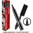 thumbnail image 2 of Lapiz Bolígrafo Color CAFÉ Oscuro para rellenar Barba, Bigote y Cejas, unisex. Aumento de volumen, impermeable, a prueba de manchas, larga duracion, incluye cepillo, 2 of 6