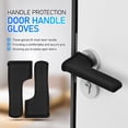 thumbnail image 3 of Masteelf 4 Pcs Door Handle Protectors Door Knob Covers Door Handle Cover For Heat Anti-scald Door Knob Cushion Cover For Hot Handles, 3 of 8