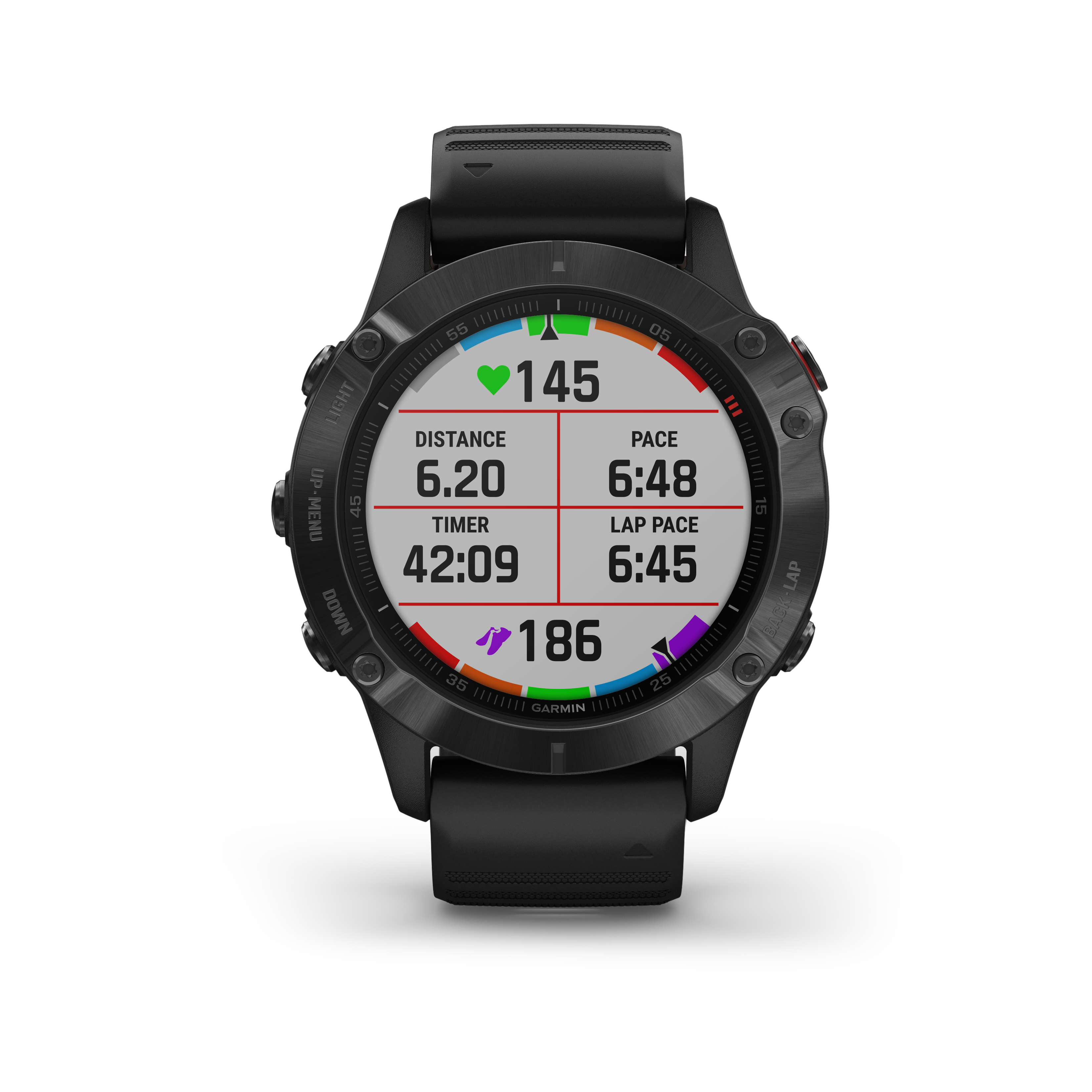 Garmin 010-02158-01 Fēnix 6 Multisport GPS Watch (Pro Edition, Black with Black Band) - image 4 of 11