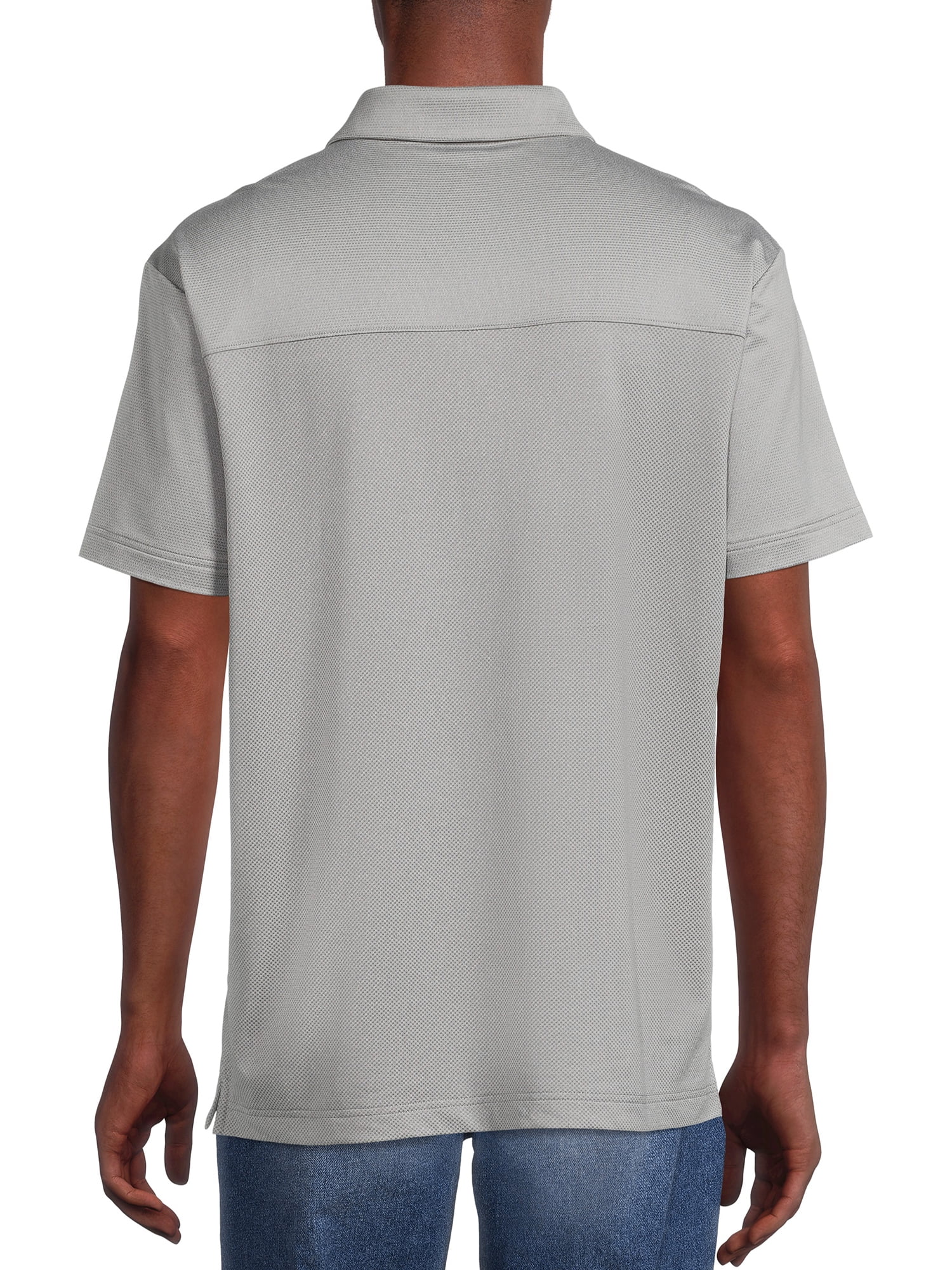 George Men's Short Sleeve Elevated Polo Shirt