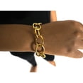 thumbnail image 2 of Women's Belle Chunky Gold Bracelet, 2 of 3