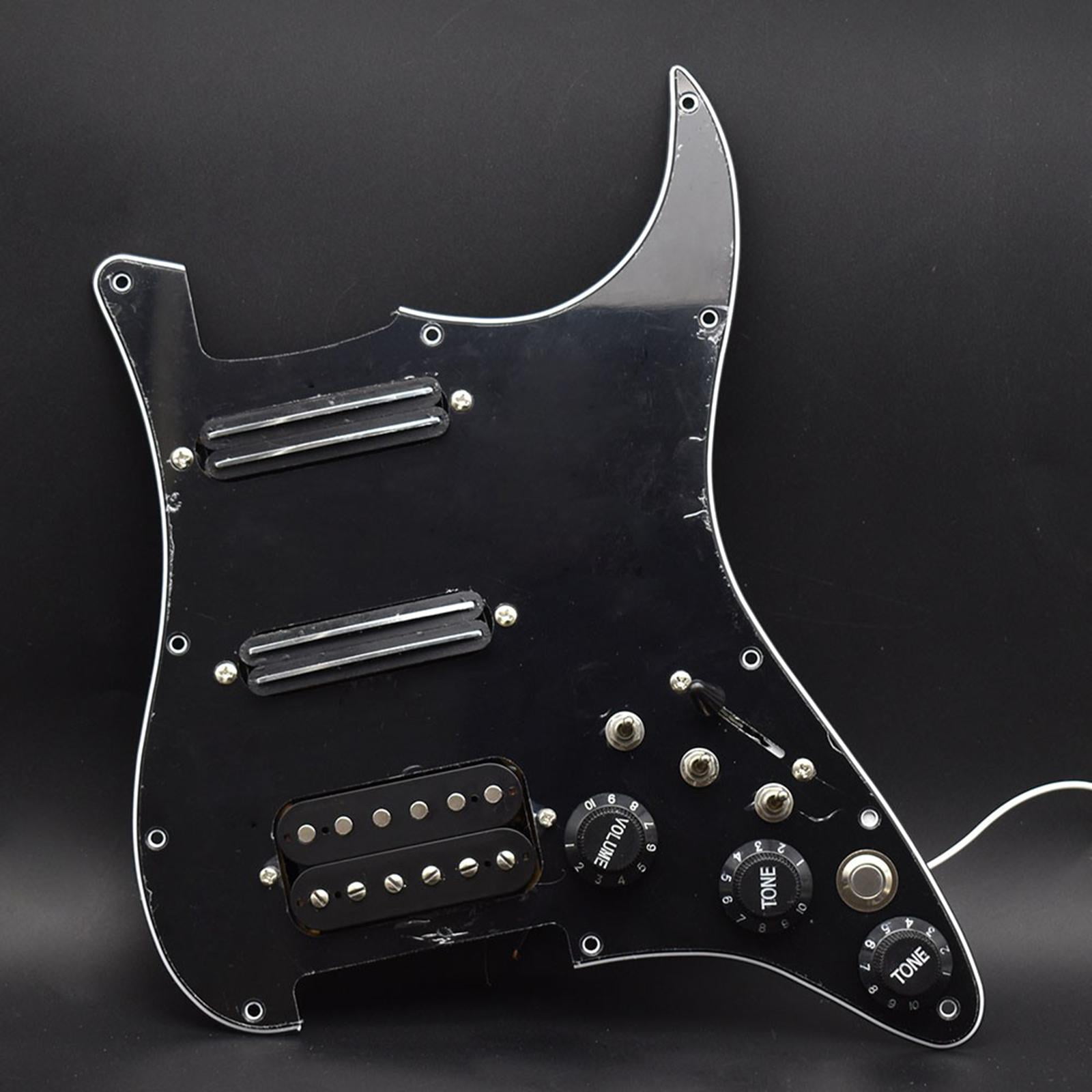Guitar Pickup Electric Guitar Pickguard Pickup Right Wear Resistant Electronic Components Guitar Pickguard for Acoustic Electric Guitars Accs