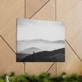 thumbnail image 3 of Misty Mountains Forest Nature Wilderness Photography Canvas Wall Art for Home Decor Ready-to-Hang, 3 of 18