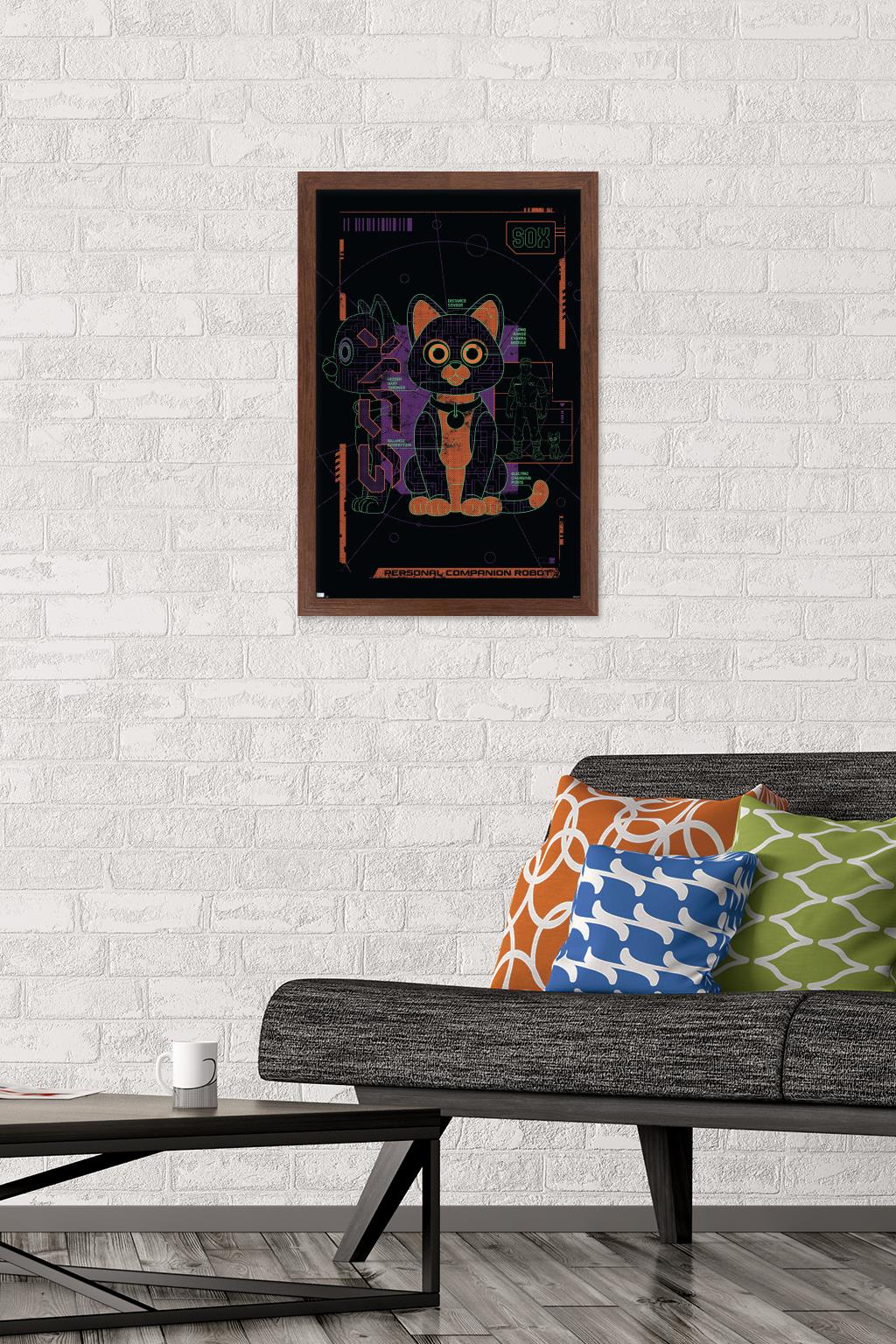 Disney Pixar Lightyear - Sox Wall Poster, 14.725" x 22.375" Framed