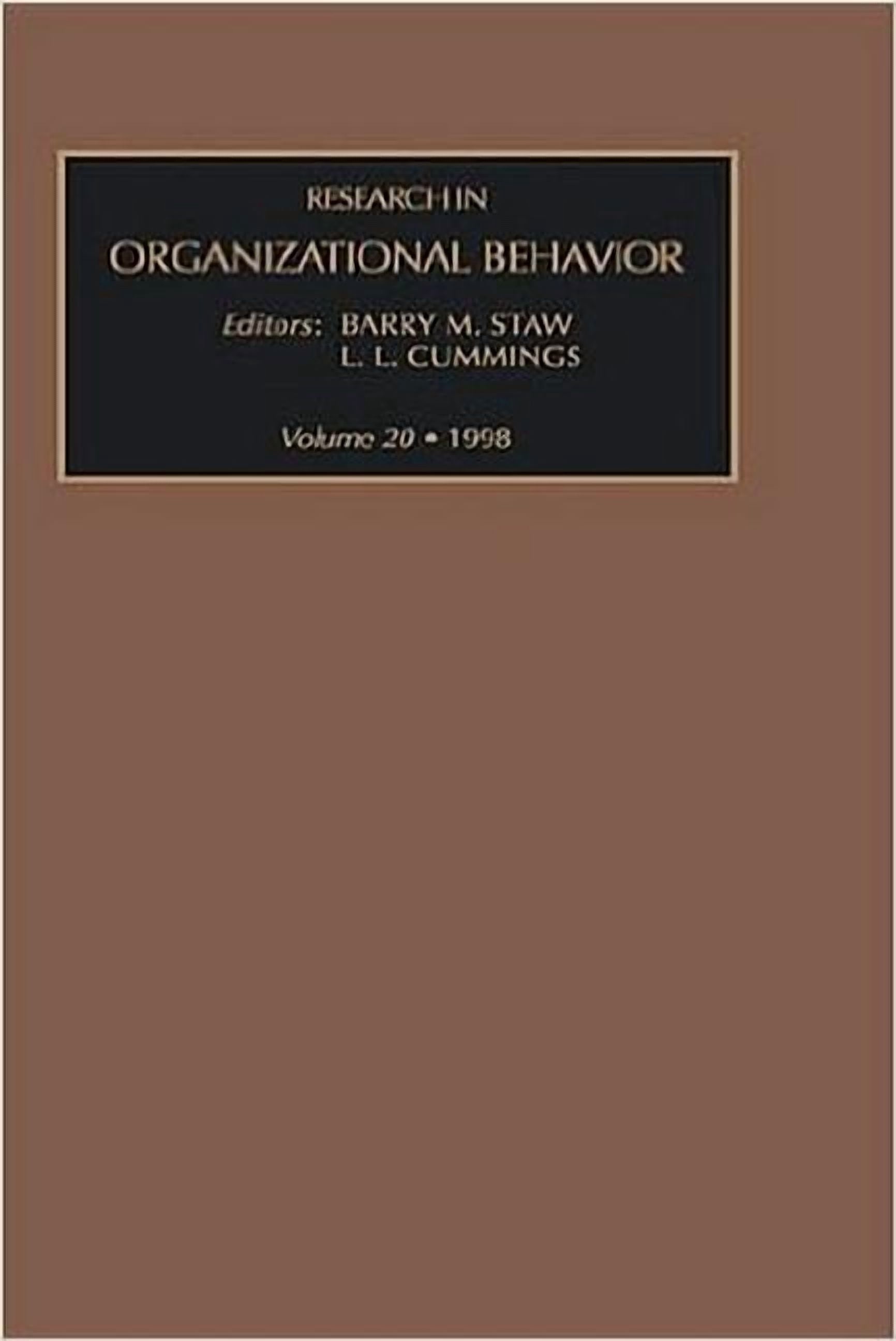Monographs in Organizational Behavior an Local Orders Mobir19