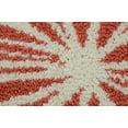 thumbnail image 4 of Garland Rug Grand Floral 8 ft. x 10 ft. Large Area Rug Santa Fe Coral/Ivory, 4 of 5