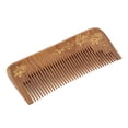 thumbnail image 3 of de diente ancho de sándalo shamjiam Peine de madera antiestático, 3 of 9
