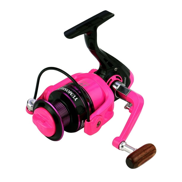 Leadingstar Ultra Smooth Spinning Fishing Reel 5.2:1 14bb Light Weight Lure Fishing Tackle Accessories Pink Oe2000