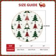 thumbnail image 4 of Kll Buffalo Plaid Christmas Trees Christmas Tree Skirt ,Party Decorations Farmhouse For Christmas Decorations Holiday Party, 4 of 8