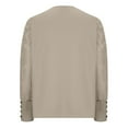 thumbnail image 3 of LIaqionyy Womens Tops Dressy Casual Long Sleeve Fall Outfits Business Blouses Cute T Shirts Work Clothes, 3 of 7