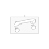 Genuine OE Lexus Grip Handle - 74610-30340-A0
