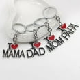 thumbnail image 1 of OUSITAID Letters Pendant Keychain Unique Stylish Alloy Family Red Heart Keychains for Handbag, 1 of 8