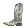 thumbnail image 5 of Corral Women's Crater Embroidered Western Boot Square Toe - A2663 12 M  US, 5 of 5