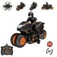 thumbnail image 1 of CNKOO Motos Télécommandées Jouet Roues d'Action à 360 Degrés Moto Cascade Rotative Jouet de Course pour Enfants (Vert), 1 of 7