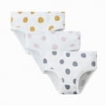 thumbnail image 2 of TOWED22 Girls and Toddlers Cotton Underwear Tagless Soft Panties Size 2-3T,4-5T,6,8,10,12 (3-Pack)(Pink,4-5 Y), 2 of 6
