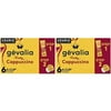 Gevalia Frothy 2-Step Cappuccino Espresso K-Cup Coffee Pods & Froth Packets Kit (6 Ct Box) (Pack Of 2)