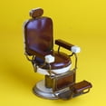 thumbnail image 3 of Silla de barbero Vintage Sunnimix asiento de barbero modelo Pequeña ronda, 3 of 8