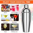 thumbnail image 3 of Ensemble de Cocktail 750ml, Ensemble de Cocktail en Acier Inoxydable 8 Pcs Shaker, Mixeur, Accessoires de Barman Professionnel, 3 of 5