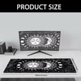 thumbnail image 5 of sixwipe Large Gaming Mouse Pad (XXL), Non Slip 35.4 x 15.7 inches Computer Pad for Desk with Coaster, 3mm Thickened Big Rubber Base Mouse Mat with Stitched Edges for Work, Game, Office, Home, 5 of 7