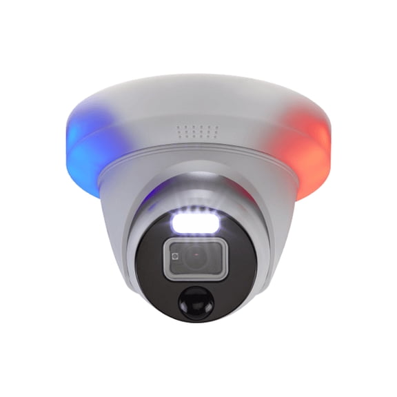 Swann 12MP Dome Enforcer IP Digital Still Camera With 2 Way Audio and Siren