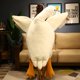 thumbnail image 4 of Pato gigante de peluche de 50 a 190 cm, almohada mullida para dormir, bonito animal de peluche, cisne, ganso, muñecos suaves, alfombrilla para el suelo, regalo de cumpleaños para niñas, 4 of 5