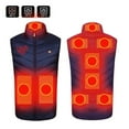 Bcresic Heated Vest for Men, Women Fleece Outwear Lightweight Electric