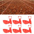 thumbnail image 1 of Chicken Waterer Cups, Poultry Watering Bowl Plastic Spring Clamp  For Henhouse, 1 of 8