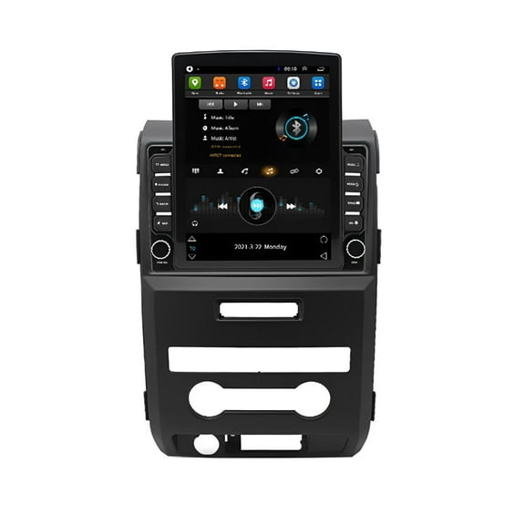 9.7in Android 15 Car Stereo Radio GPS Navigation 2 32G CarPlay Android Auto Bluetooth WiFi FM RDS DSP SWC Backup Camera for Ford F150 2009-2014
