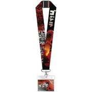 Godzilla Flames Lanyard