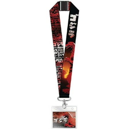 Godzilla Flames Lanyard