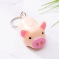 thumbnail image 1 of Llavero de cerdo para hombre y mujer, collar de cerdo personalizado, sonido luminoso, joyería para interior de coche, colgante para funda de teléfono, 1 of 6