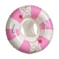 thumbnail image 2 of Swimming Pool Floats Swim Tube Beach Summer Beach Kids Inflatable Float Seat Pink, 2 of 8
