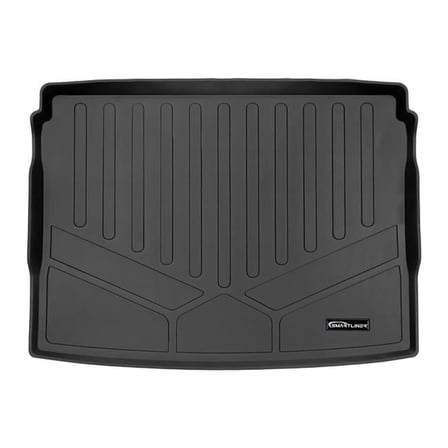 Smartliner  Custom Fit All Weather Black Trunk Mat Cargo Liner for 2021-2023 Ford Bronco Sport