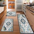 thumbnail image 2 of Kitchen Rugs Sets of 3 Non Slip Washable Kitchen Mats for Floor, Waterproof Kitchen Runner Rug, Floor Mat Carpet for Entryway, Laundry, Sink, Hallway, Bathroom, 2 of 12