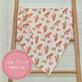 thumbnail image 4 of LollyBanks Watermelon Bliss Baby Muslin Swaddle Blanket- 100% Muslin Cotton - 47"x47" - 1 Pack, 4 of 7