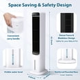 thumbnail image 5 of PRO CHOICE Portable Air Conditioner with Humidifier, White, 5 of 8