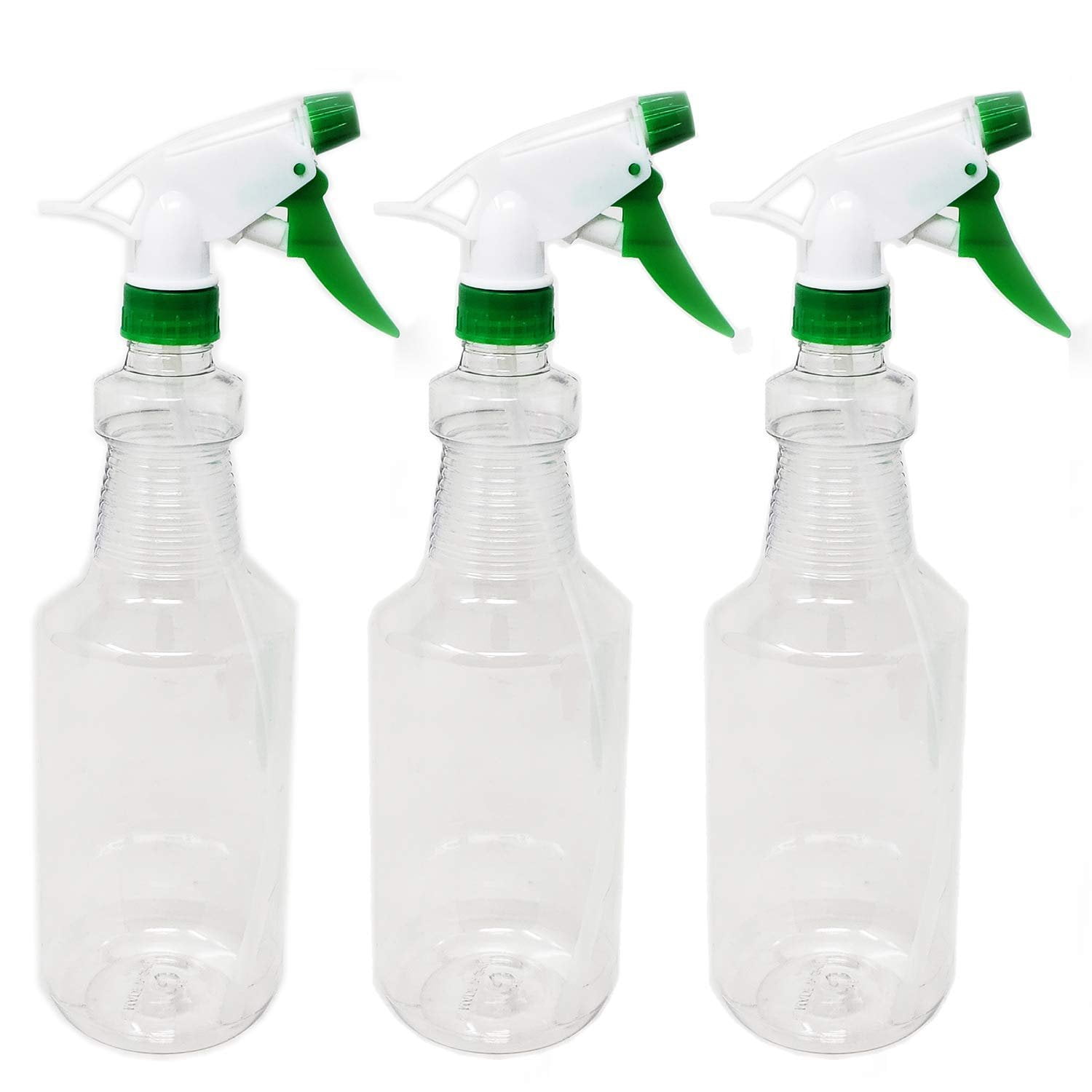 Heavy Duty Highly Durable Sturdy Plastic 32 oz.Spray Bottles Leak Spill