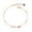 Rose Gold, variant on SKQIT Stainless Steel 18k Rose Gold Plated Heartbeat Love Cardiogram Adjustable Bracelet Jewelry for Women