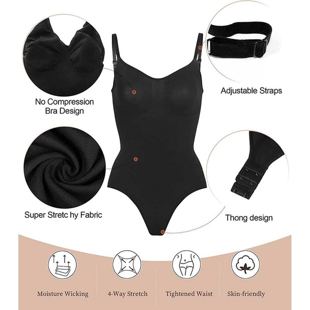 Hook closure bodysuit with zip crotch - Style 463 — CYSM Shapers