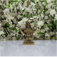 thumbnail image 2 of AtoZ India Cart Lord Shiva 3.5" Brass Sculpture, 2 of 4