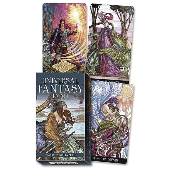 Universal Fantasy Tarot, (Hardcover)