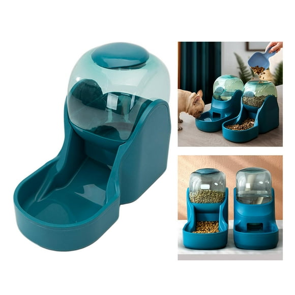 Alimentador automático Colco de mascotas 3.8L 1.5 Kg Capacidad verde