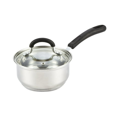 Cook N Home 1 Quart Stainless Steel Sauce Pan with