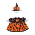 thumbnail image 2 of sruoe Halloween Porch Goose Outfit, 23in Yard Goose Clothes, Lawn Goose Costume, Patio Goose Dress Witch Suit With Hat Goose Ornament Accessory for Yard Garden Porch Party Decor, 2 of 8