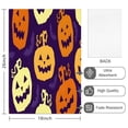 thumbnail image 2 of 6 Pcs Funny Kitchen Towels,Purple Halloween Jack Lanterns Microfiber Dish Towels,Kitchen Tea Towels,Kitchen Towel Set (18" X 26"), 2 of 7