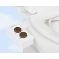 thumbnail image 4 of TUSHY Spa Self-Cleaning Warm Water Bidet Attachment, Adjustable Nozzle Angle, Pressure Control, Easy DIY Home Install, Requires Sink Access for Temperature Control, White/Bronze, 4 of 11