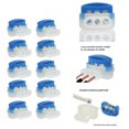 thumbnail image 1 of 30pcs Electrical Idc 314-bin Connector With Moisture Resistant Gel For 22-14 Awg Pigtail Cable Quick Splice, 1 of 5
